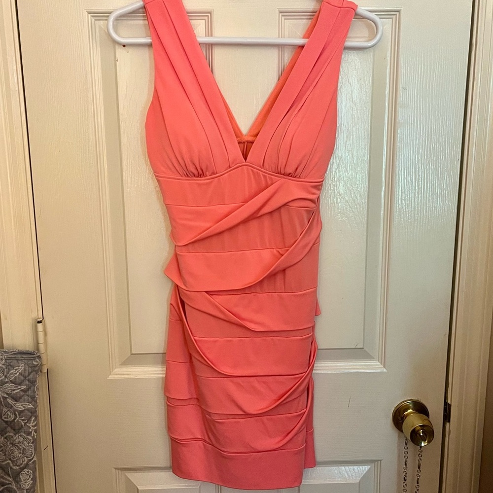 Honey and Rosie Ruched Party Dress Medium